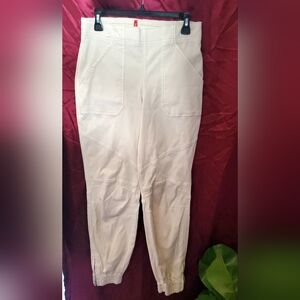 SPANX Cream Track Pants for Women